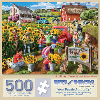 Sunflower Farm Jigsaw Puzzle