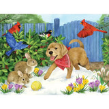 Set of 3 Jane Maday 1000 Piece Puzzles Bits and Pieces