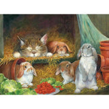 Bunnies 500 Piece Jigsaw Puzzle