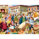 Market Day In Town 500 Piece Jigsaw Puzzle