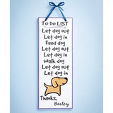 Personalized Dog Plaque