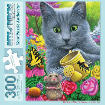 Chillin In Mistys Garden Jigsaw Puzzle