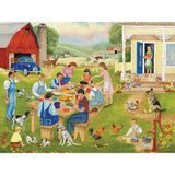 Family Picnic 300 Large Piece Jigsaw Puzzle