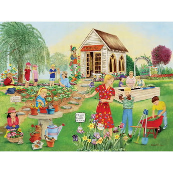 Garden Friends 1000 Piece Jigsaw Puzzle