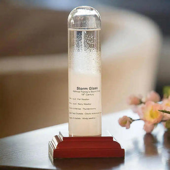 Admiral Fitzroy Historic Storm Glass Weather Instrument