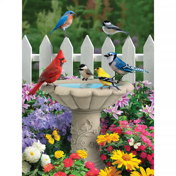 Summer Garden Friends Jigsaw Puzzle