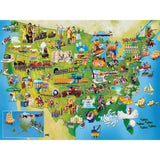 US History Map 300 Large Piece Jigsaw Puzzle