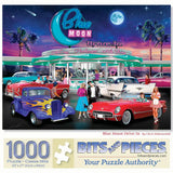 Blue Moon Drive In Jigsaw Puzzle