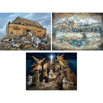 Set of 3 Ruane Manning 1000 Piece Jigsaw Puzzles