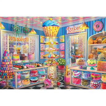 Main Street Bakery 1000 Piece Giant Jigsaw Puzzle