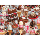 Chocolate Puzzle 500 Piece Jigsaw Puzzle