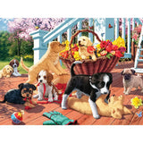 Hidden Image Puppy Mischief 1000 Piece Jigsaw Puzzle