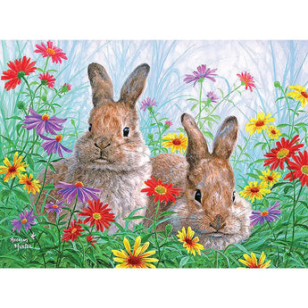 Summertime Bunnies Jigsaw Puzzle