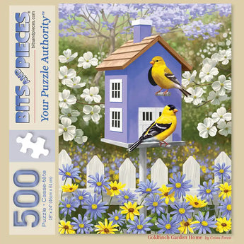 Goldfinch Garden Home Jigsaw Puzzle