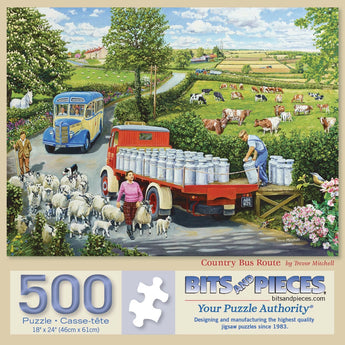 Country Bus Route Jigsaw Puzzle