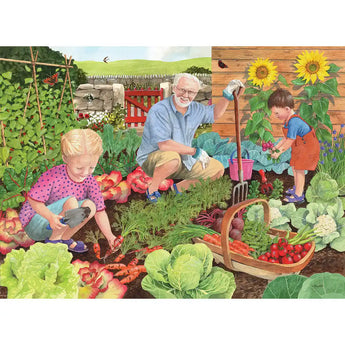 Grandads Garden Harvest Time 500 Piece Jigsaw Puzzle