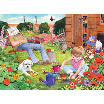 Set of 4 Tracy Hall Jigsaw Puzzles