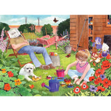 Grandads Garden Mud Pies 1000 Piece Jigsaw Puzzle