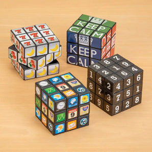 Set of 4 Brainbuster Cube Bits and Pieces