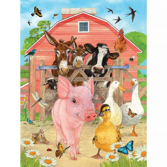 Fun on the Farm 500 Piece Jigsaw Puzzle