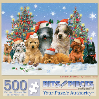 Canine Christmas Jigsaw Puzzle