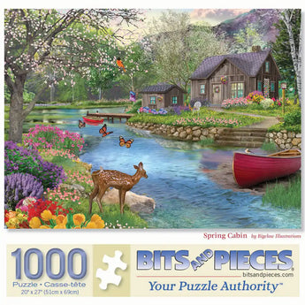 Spring Cabin Jigsaw Puzzle