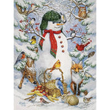 Woodland Snowman Jigsaw Puzzle