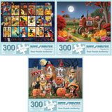 Set of 3 Halloween Jigsaw Puzzles