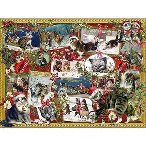 Christmas Cats 500 Piece Jigsaw Puzzle