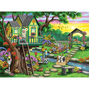 Set of 6 Nancy Wernersbach 1000 Piece Jigsaw Puzzles Bits and Pieces