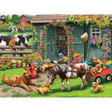 Playtime at the Garden Shed 1000 Piece Jigsaw Puzzle