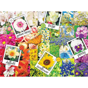 Rainbow Flowers 300 Large Piece Jigsaw Puzzle