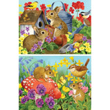 Set of 2 Jane Maday 300 Large Piece Jigsaw Puzzles 