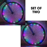 Set of 2 Bicycle Wheel Light Kit