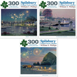 Set of 3 William Phillips Jigsaw Puzzle