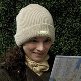 Knit Hat with LED Light Bits and Pieces