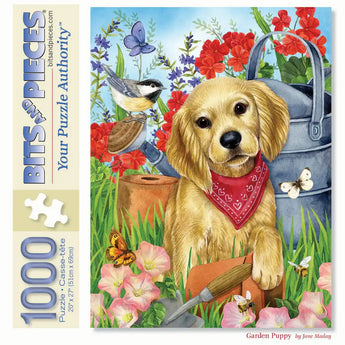 Garden Puppy Jigsaw Puzzle