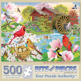 Spring at the Mill Pond Jigsaw Puzzle