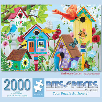 Birdhouse Garden Jigsaw Puzzle