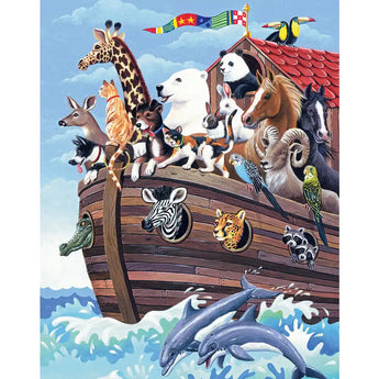 Set of 6 Early Winter Jigsaw Puzzles