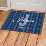 Personalized Family Initial Doormat