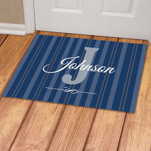 Personalized Family Initial Doormat