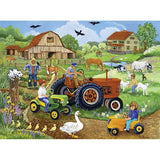 Tractor Trio 1000 Piece Jigsaw Puzzle