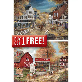 Set of 2 Ruane Manning 1000 Piece Jigsaw Puzzles