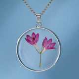 Birth Flower Necklace Bits and Pieces