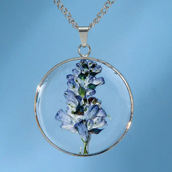 Birth Flower Necklace Bits and Pieces