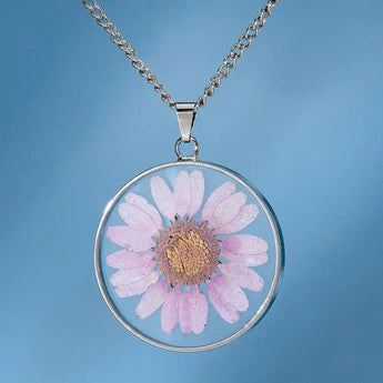 Birth Flower Necklace Bits and Pieces