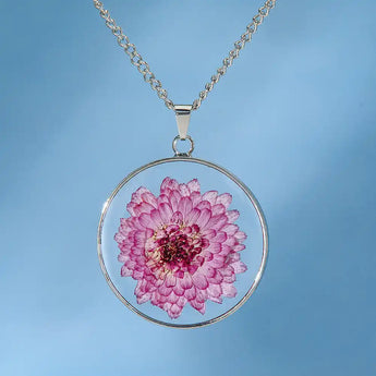 Birth Flower Necklace Bits and Pieces