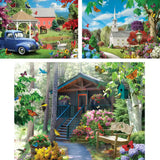 Set of 3 Alan Giana 1000 Piece Jigsaw Puzzles