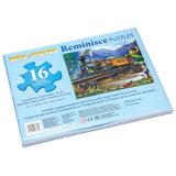 Old Steam Train Extra Large Piece Reminisce Jigsaw Puzzle